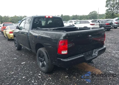 2018 Ram 1500 Express 4X4 6'4 Box from USA, damaged, VIN 1C6RR7FG8JS283741